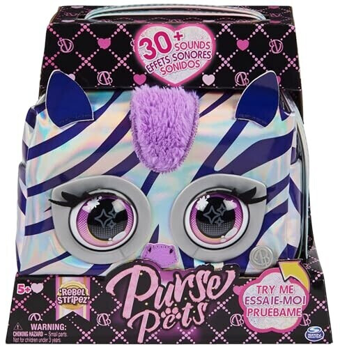 Spin Master Purse Pets Rebel Stripez