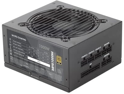 Mars gaming mpiii750, alimentatore pc atx 750w, 5 anni di garanzia,  tecnologia