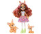 Mattel Enchantimals Glam Party Filigree Fox Family