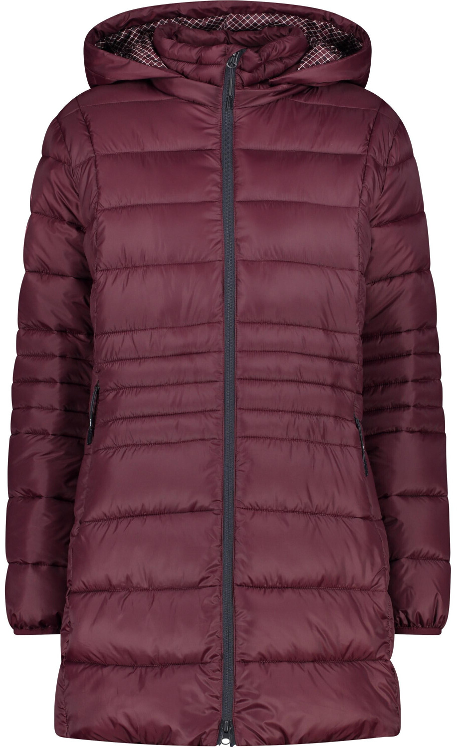 CMP Women's quilted coat (33K1696) burgundy