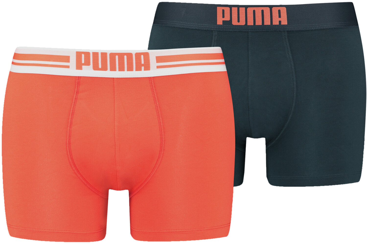 Puma 2-Pack Placed Logo Boxershorts (651003001-034) ab 13,27 â¬ | Preisvergleich bei idealo.de