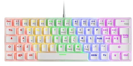 Mars Gaming MK60 blanc (Switch Brown) IT