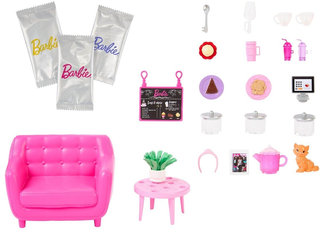 Barbie Kuschliges Cafe Spielset HKT94 ab 27 99 Preisvergleich bei idealo