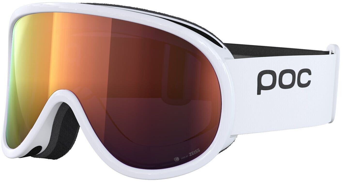Photos - Ski Goggles ROS POC POC Retina Mid Clarity Int. Partly Sunny Orange hydrogen white 