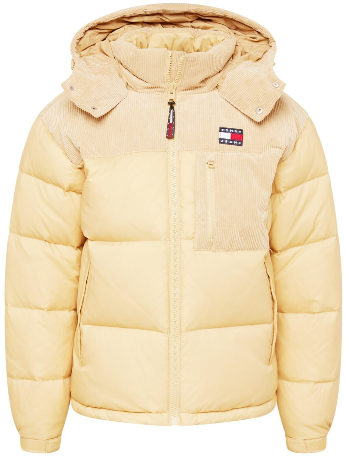 Tommy Hilfiger Cord Recycled Down Alaska Puffer (DM0DM17229) tawny sand