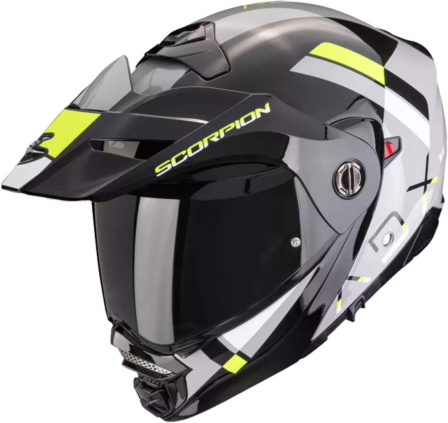 Scorpion ADX-2 Galane gris/noir/jaune fluo