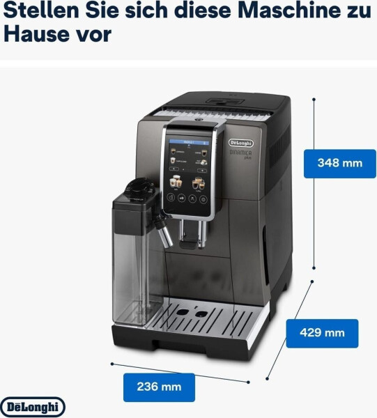 De'Longhi Dinamica Plus ECAM380.95 TB Titan Schwarz, Bild 6