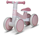 Bicicleta de Equilibrio sin Pedales para Bebés Bici Infantil de 4 Ruedas  Correpasillos Juguete de Montar para Niños 12-36 Meses - Costway