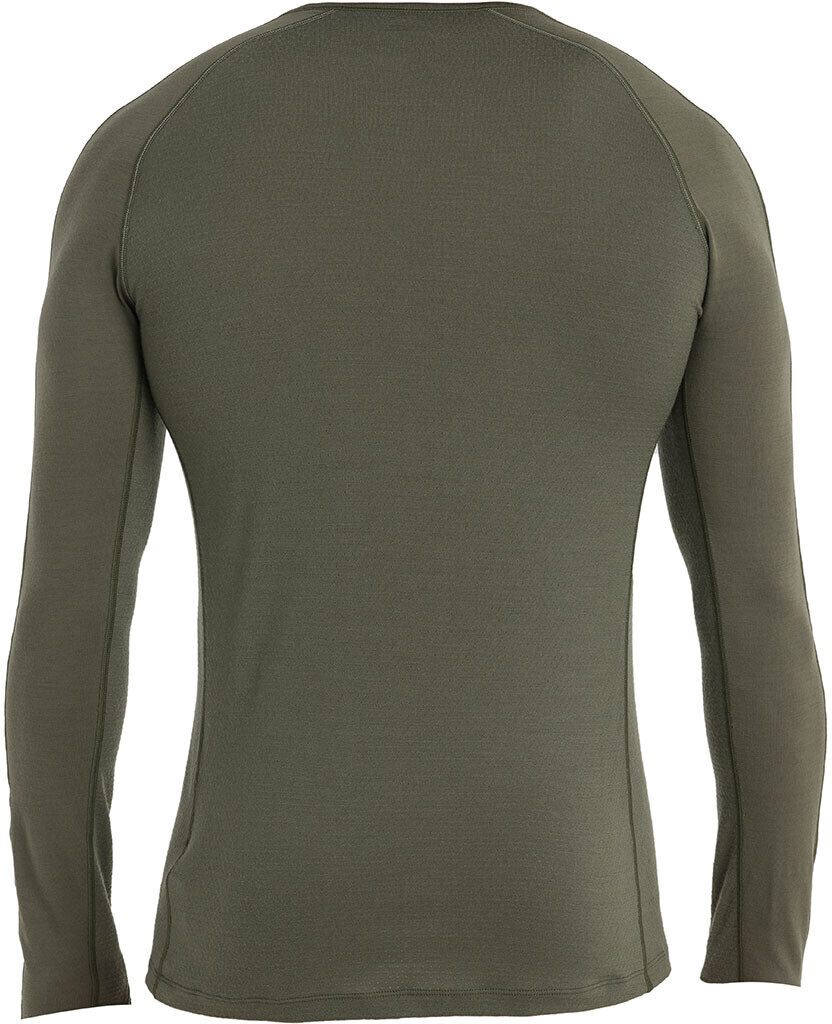 Buy Icebreaker Men's 200 ZoneKnit Merino Long Sleeve Crewe Thermal Top  (0A56HA) loden/ether/cb from £46.47 (Today) – Best Deals on
