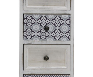 Rebecca Mobili Cassettiera Legno Shabby Chic 76x30x25 (RE6604) a € 64,79 ( oggi)