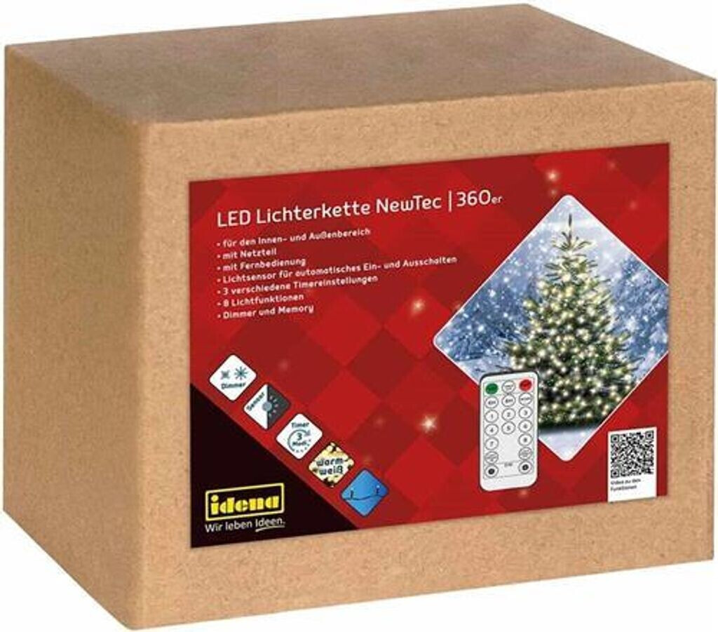Idena LEDLichterkette NewTec 360er (31339) ab 17,19 € Preisvergleich