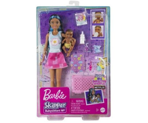Babysitting barbie doll sales