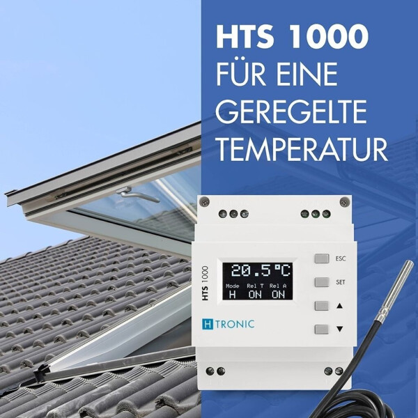 H-Tronic Hutschienen-Temperaturschalter HTS 1000, Bild 2