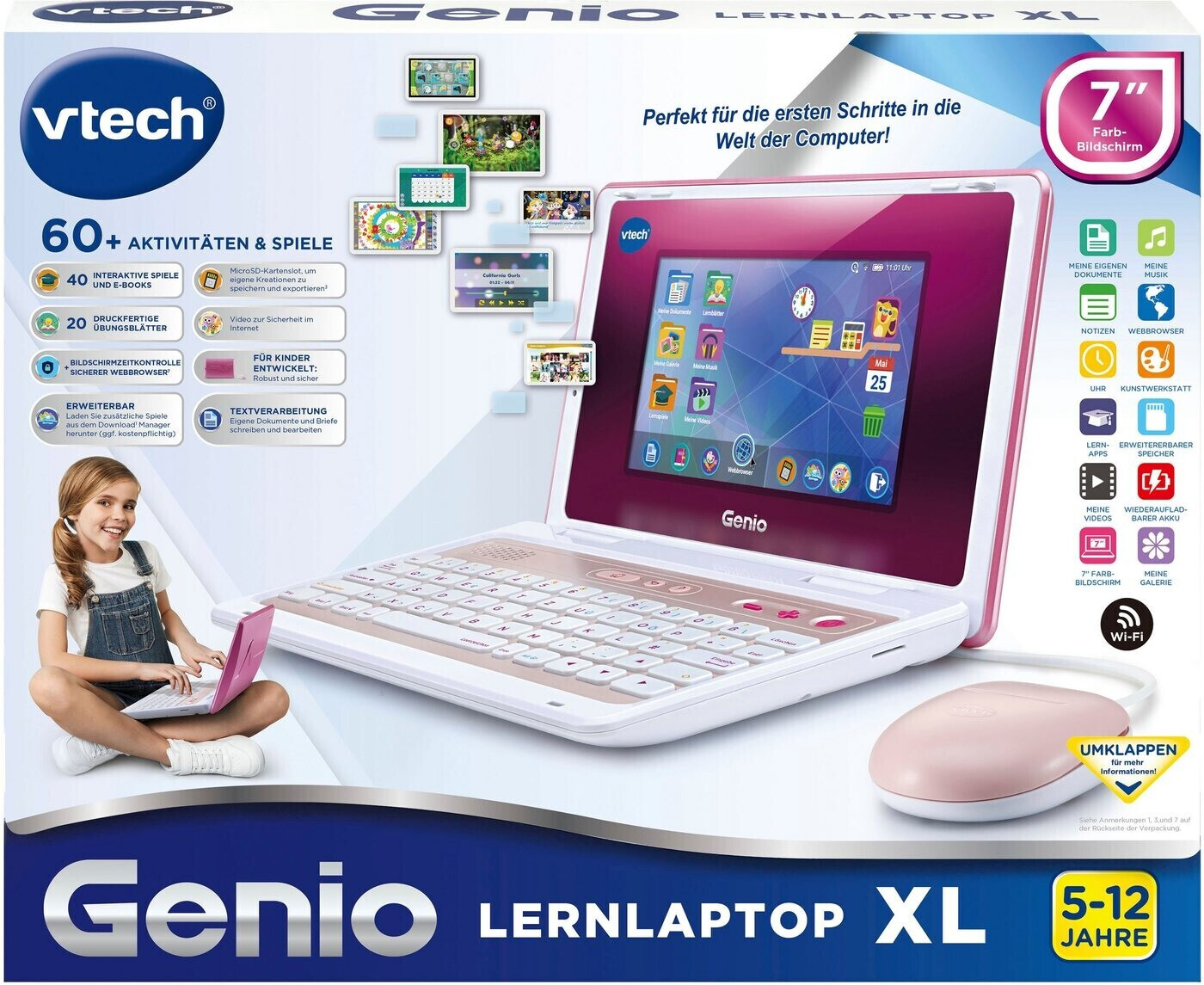 VTech 80-117964 - Glamour Girl XL Laptop E/ R, pink, € 15,- (5270  Mauerkirchen) - willhaben