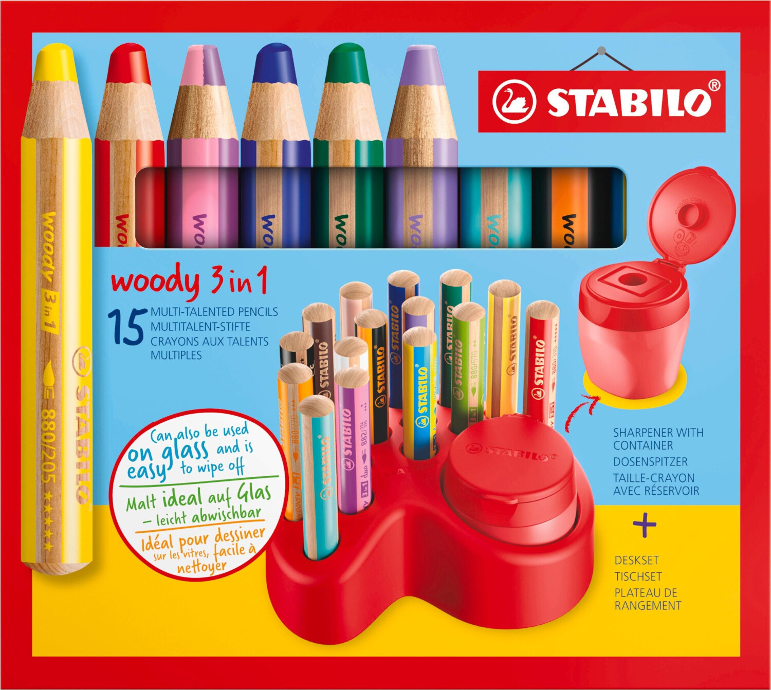 STABILO woody 3 in 1 (10 crayons) au meilleur prix sur