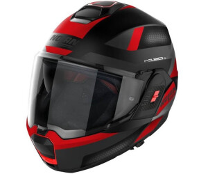 Nolan N120-1 Classico Nobile N-Com Helm, perlmuttweiß, XS (55