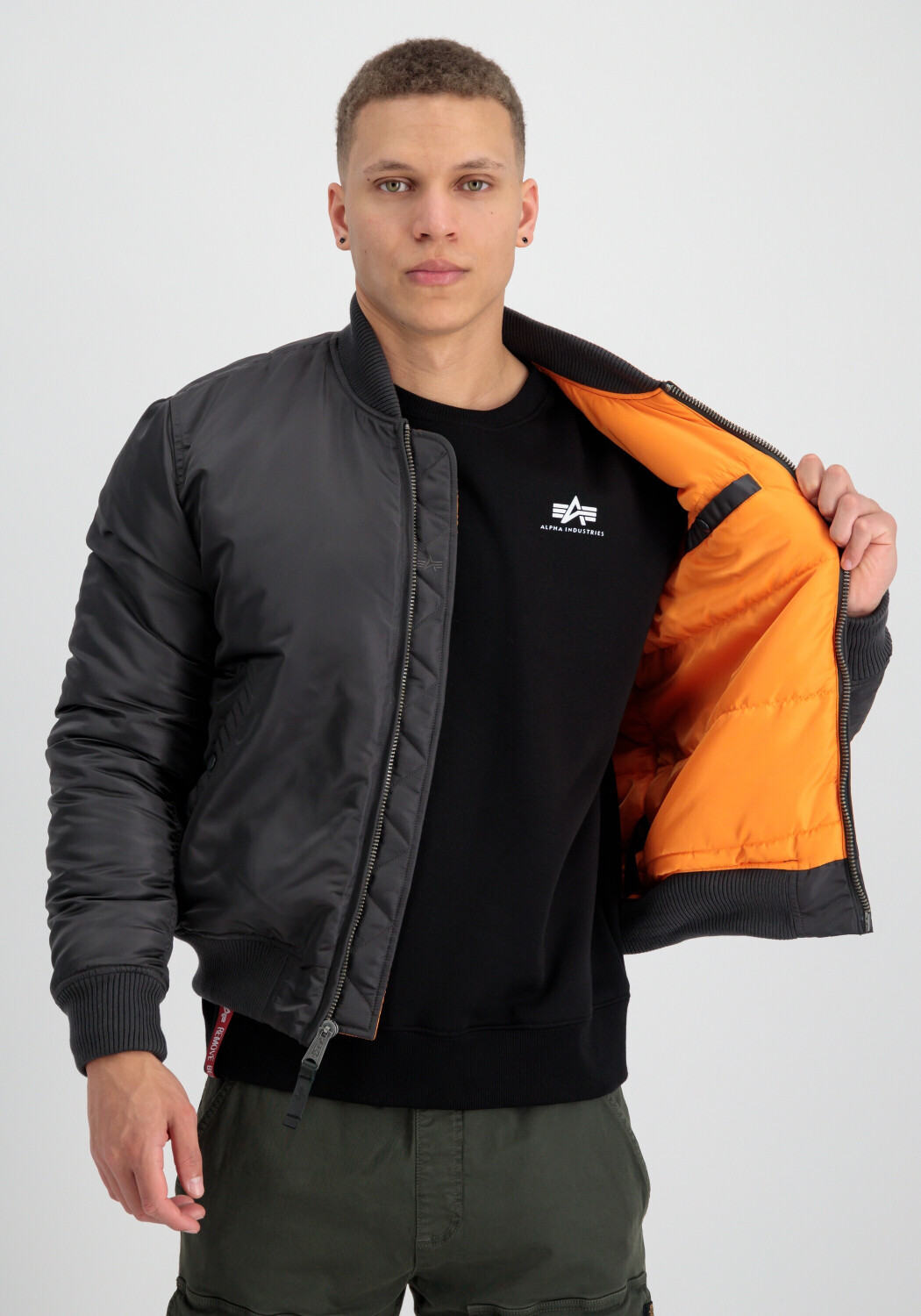 Buy Alpha Industries MA 1 VF 59 Man 191118 vintage grey from 97.99 Today Best Deals on idealo