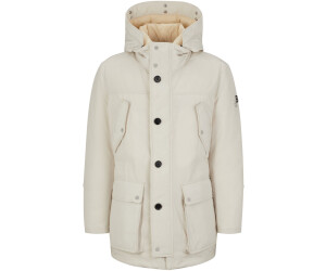 Hugo boss white coat shop