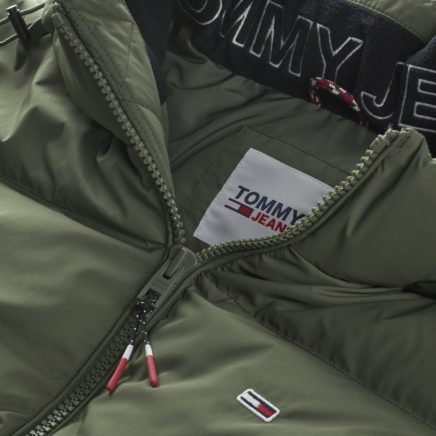 Tommy Hilfiger TJM Essential Down Parka (DM0DM15117) drab olive green