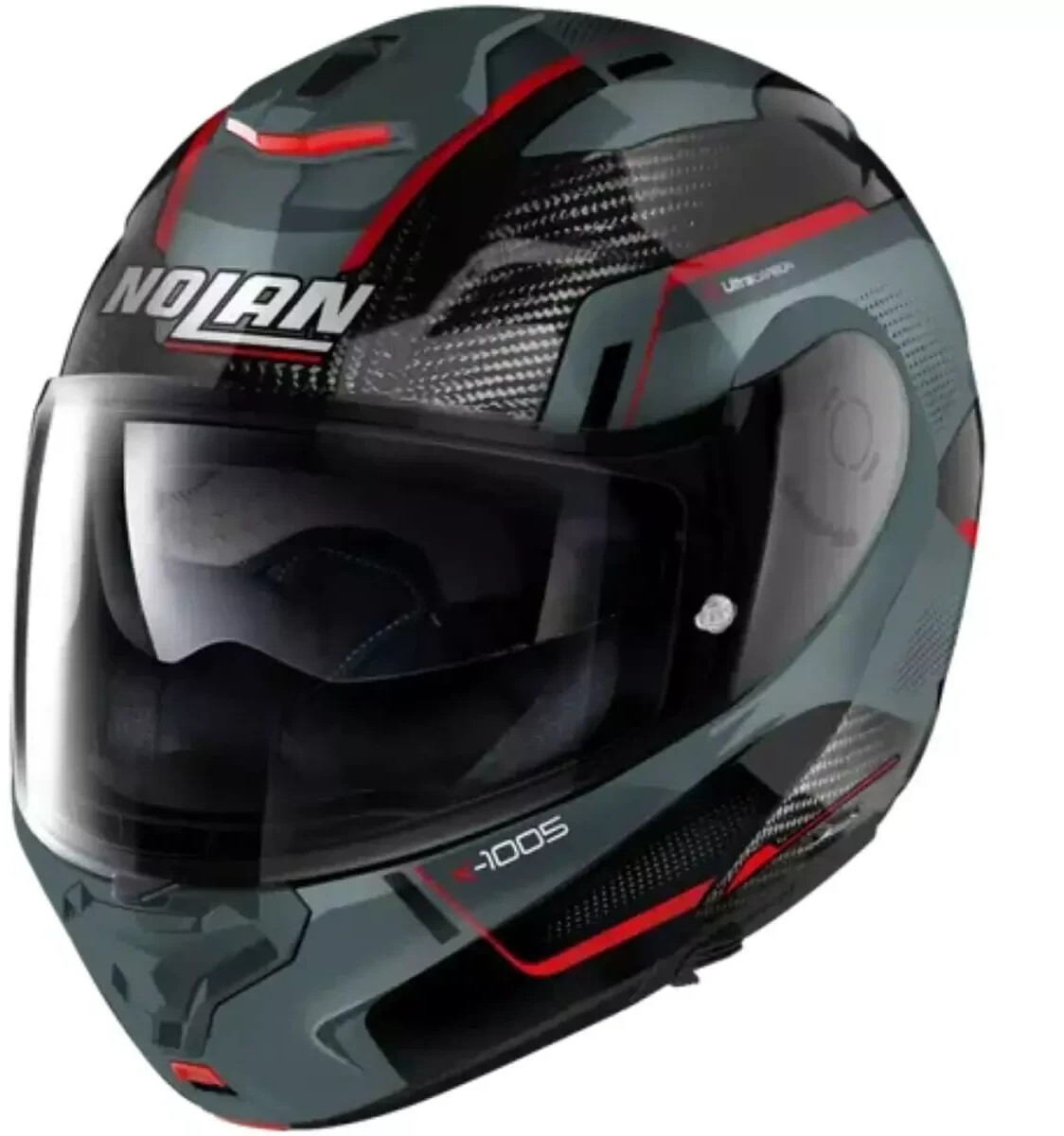X-lite X-1005 Ultra Carbon Undercover noir/gris/rouge
