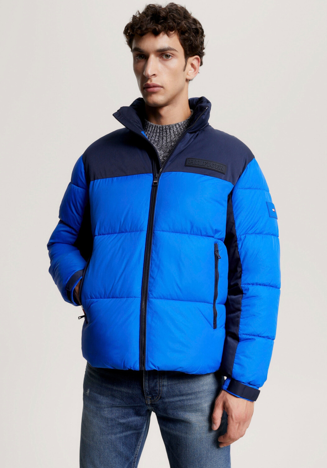 € New 142,45 Warm Hilfiger Puffer Jacket ab blue ultra bei Recycled York | Preisvergleich TH Tommy (MW0MW32770)