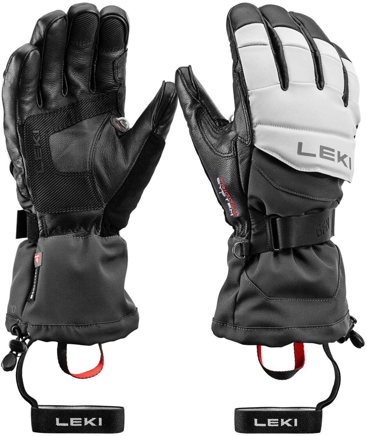 Leki Griffin Thermo 3D Glove black/graphite/sand