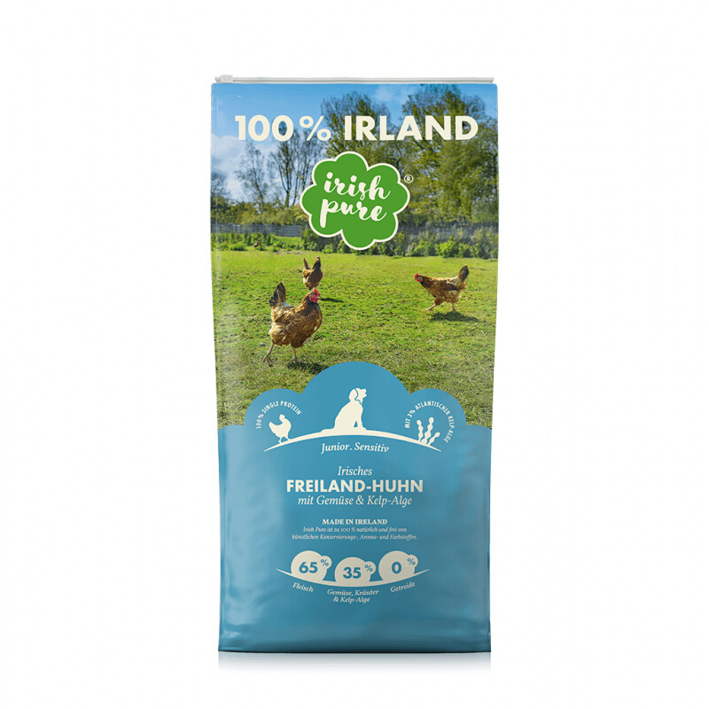 Irish Pure Junior Irish Free-Range Chicken with Vegetables & Kelp Algae 4kg