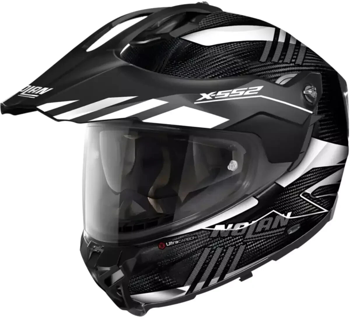 X-lite X-552 Ultra Carbon Wingsuit N-Com noir/blanc