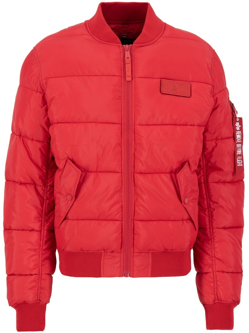 Alpha Industries MA-1 Puffer Bomber (138116) mars red
