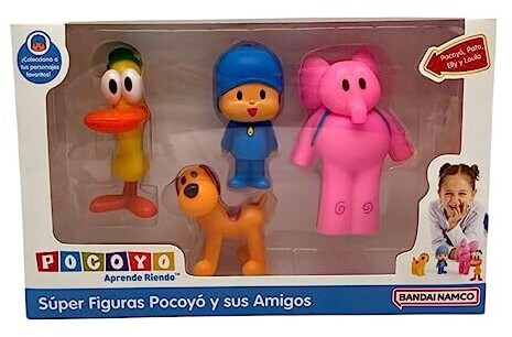 Bandai Pocoyó and his Friends 4 Figures Pack