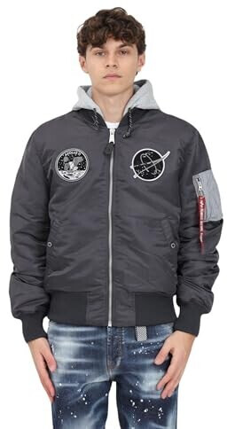 Alpha Industries Ma-1 Vf Dark Side Bomber Jacket (108108) vintage grey