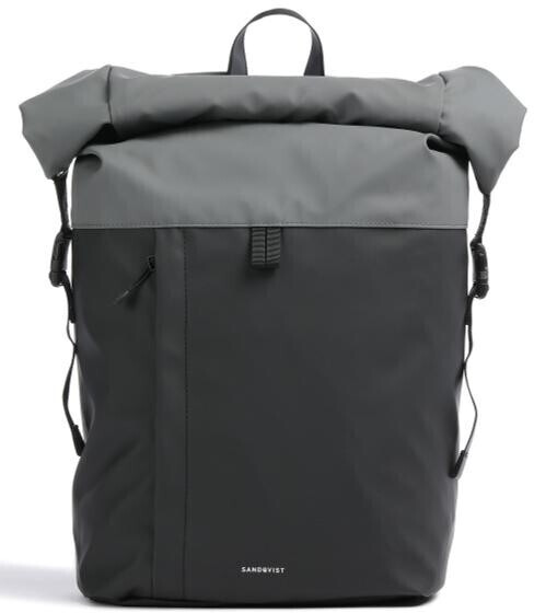 Sandqvist Konrad Rolltop Backpack black/grey