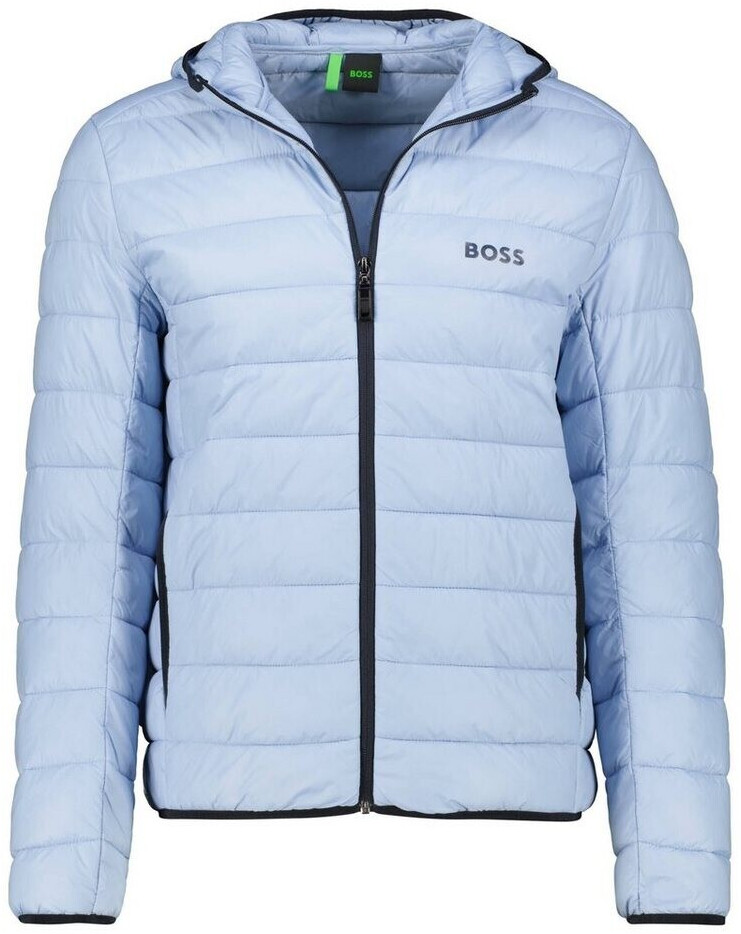 Hugo boss coat blue deals
