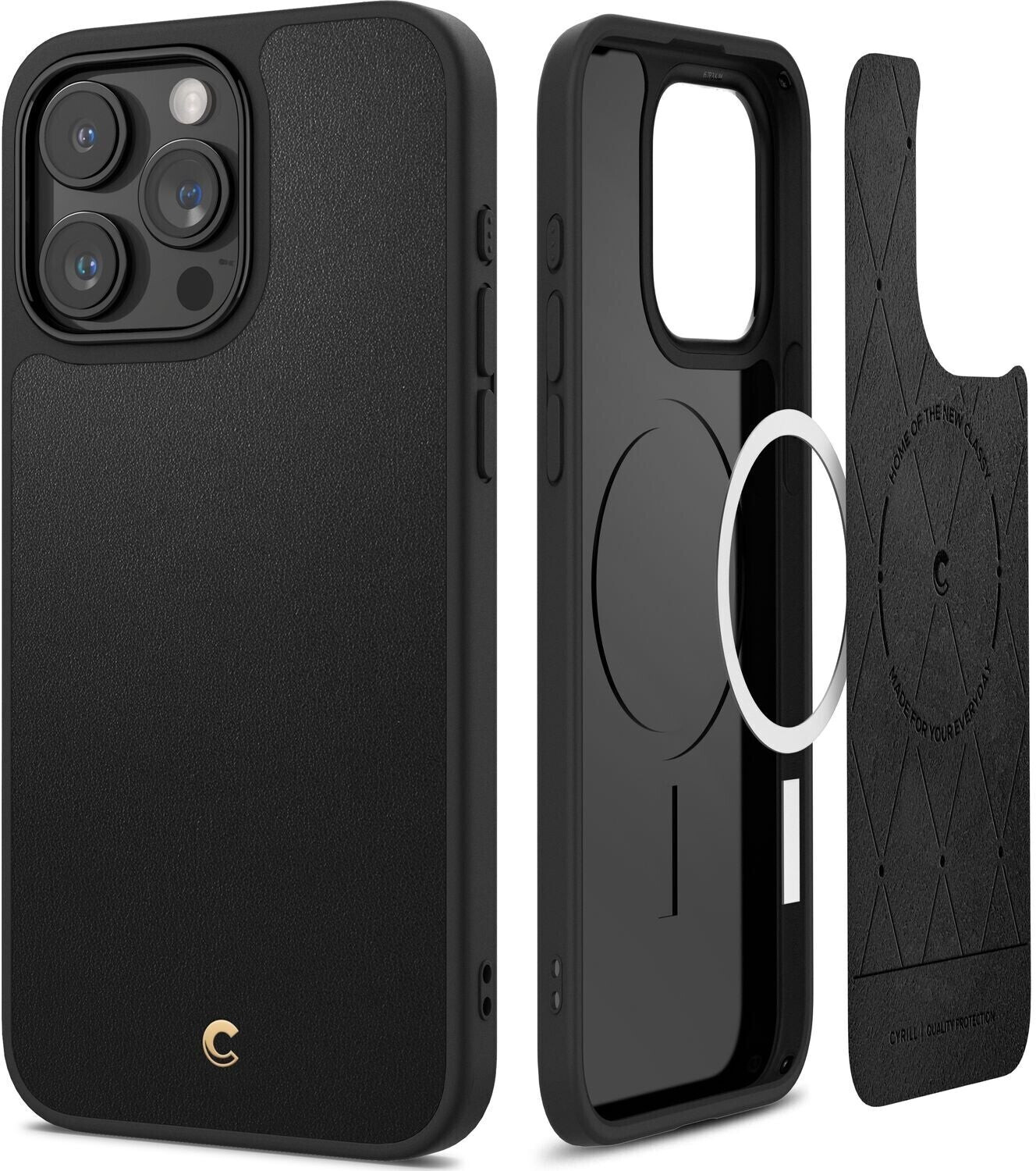 Spigen Case Cyrill Kajuk Mag with MagSafe for Apple iPhone 15 Pro Max Black