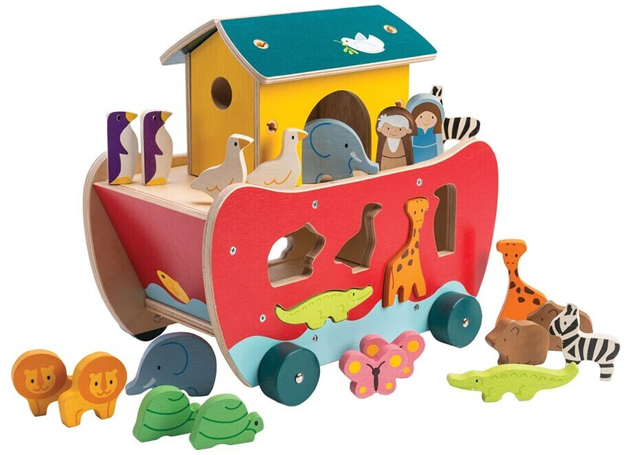 Tender Leaf Toys Noah's Shape Sorter Ark (8305)
