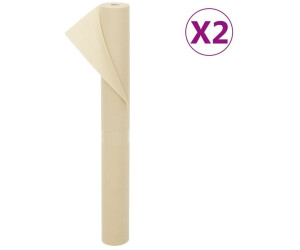 vidaXL Wintervlies 2 Rollen 70 g/m² 10x1,6 m (3203511)