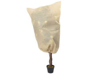 vidaXL Wintervlies mit Kordelzug 4 Stk. 70 g/m² 0,8x0,8 m (364873)