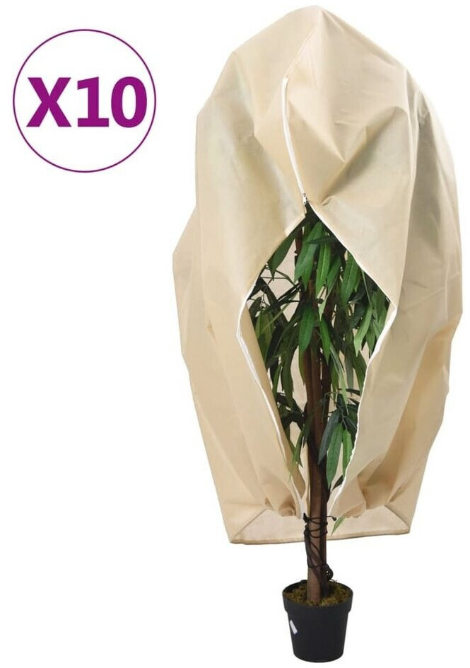 vidaXL vidaXL Wintervlies mit Reißverschluss 10 Stk. 70 g/m² 3,93x3,5 m (3203582) - Product image 1 of 10