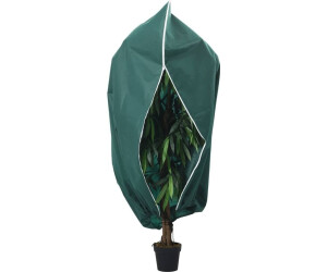 vidaXL Wintervlies mit Reißverschluss 4 Stk. 70 g/m² 1x1,55 m (3203538)