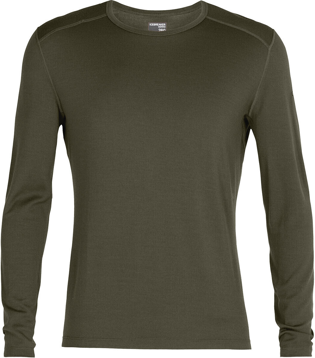 Icebreaker Mens 260 Tech LS Crewe loden
