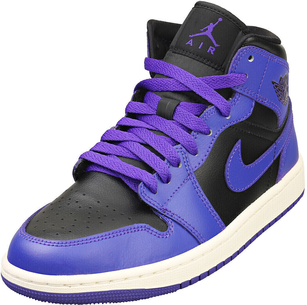 Air jordan 1 black and purple outlet
