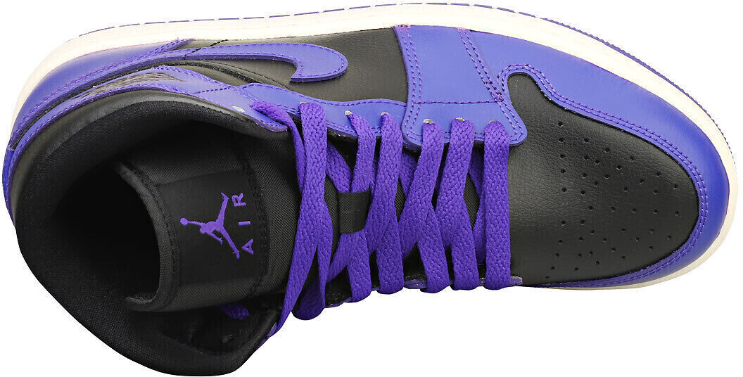 Jordan 1 discount mid black purple