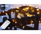 Spetebo LED-Lichterkette Außen Draht Lichterkette mit Timer - 40
