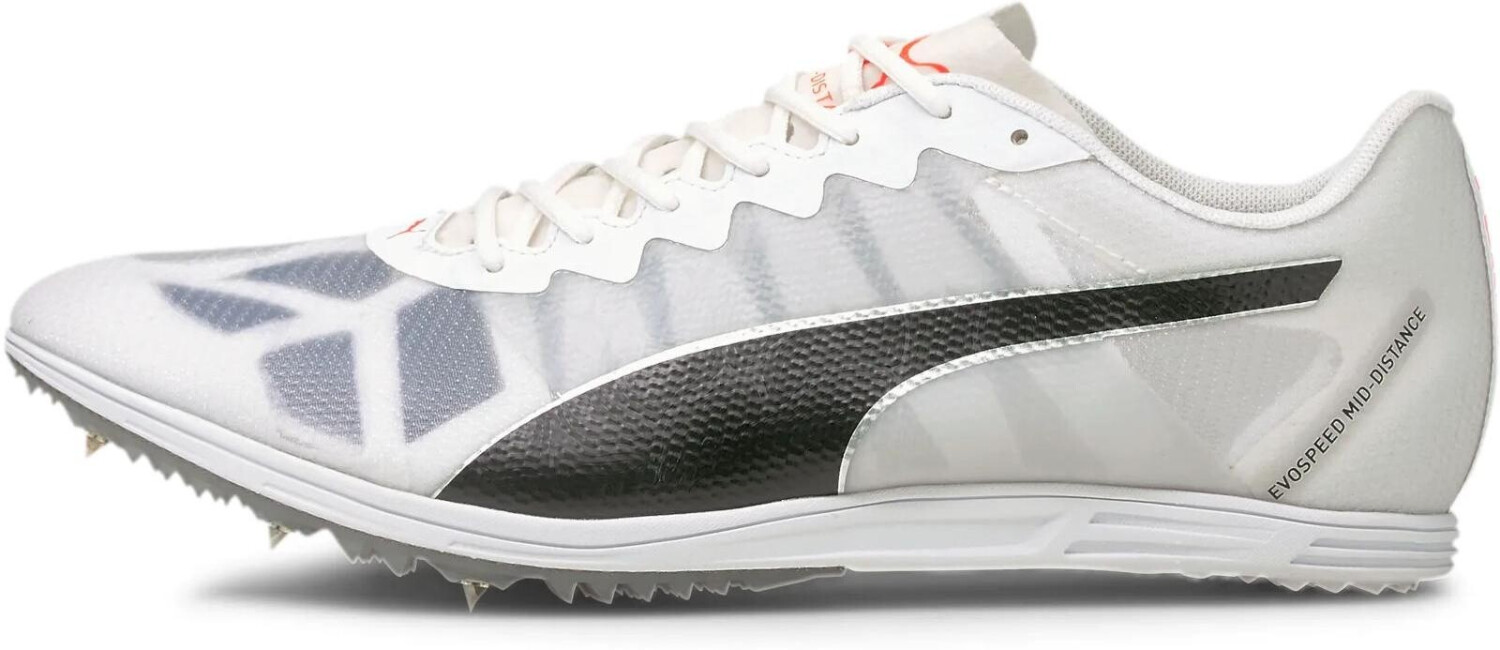 Puma evoSPEED Mid-Distance Athletics Shoes puma white puma black lava blast