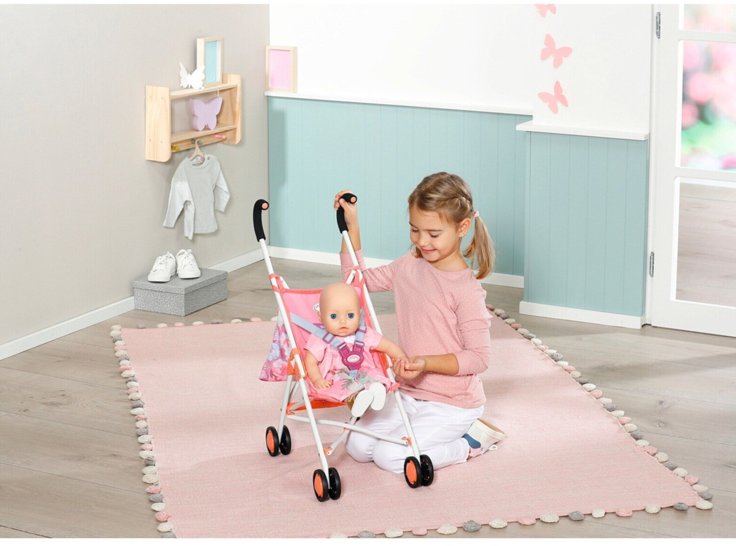 Baby Annabell Active Stroller with Bag 707470 ab 18 19 Preisvergleich bei idealo