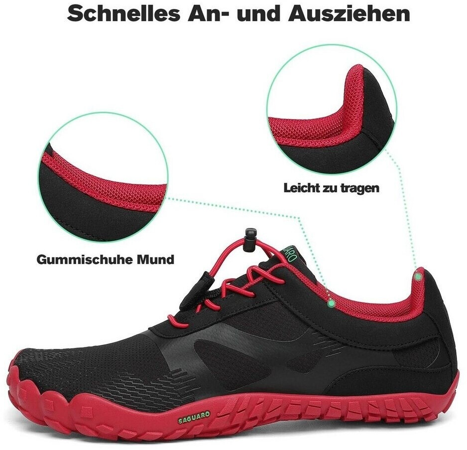 Saguaro Barefoot shoes red