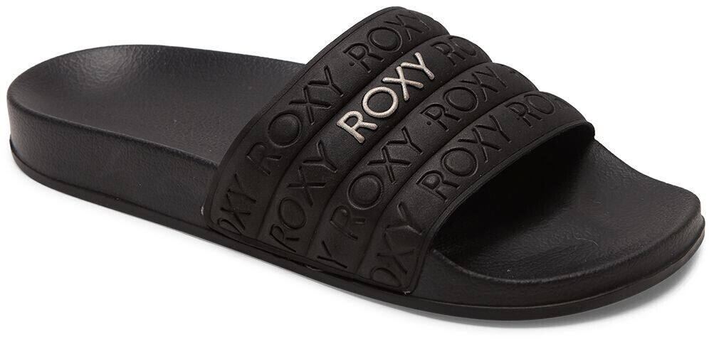 Roxy Slippy Sandal black metallic gold