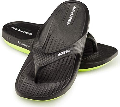 Aqua Speed Bath sandals black Alcano