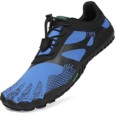 Saguaro Toe shoes barefoot breathable blue