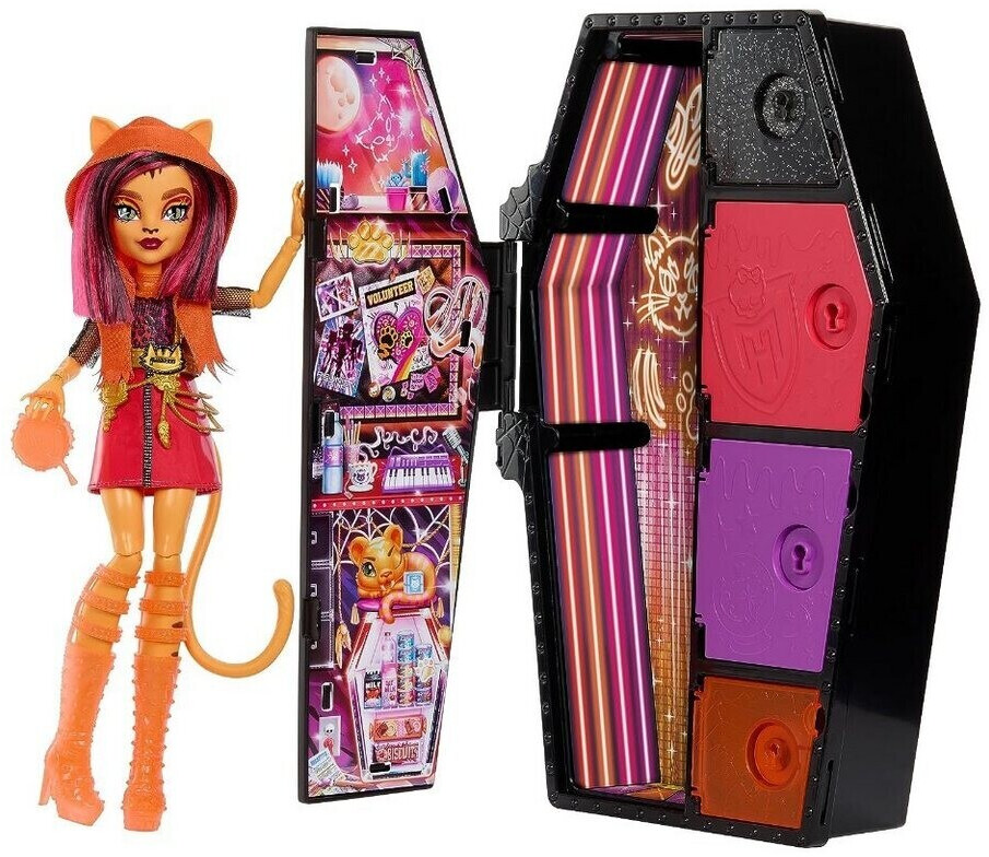 Mattel Monster High Skulltimate Secrets Neon Frights Toralei Les Soldes arrivent le 8 janvier 2025 idealo